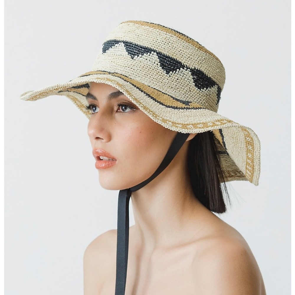 ✨SENSI STUDIO✨Montaña Straw Beach Hat